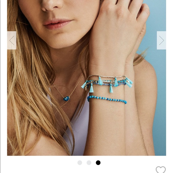 New Kendra Scott Julie stretch bracelet stackable - Picture 2 of 3